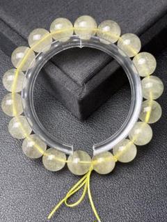 A45-3-11 リビアングラス ブレスレット 11mm 17cm 28.6g