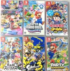 新品 任天堂Switch 人気ソフト6本セット