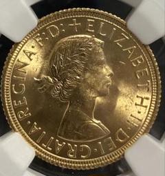 ☆価格上昇中☆1963年ヤングヤングソブリン金貨　NGC MS 64 ☆価格上昇中☆1963年ヤングヤングソブリン金貨NGC MS 64