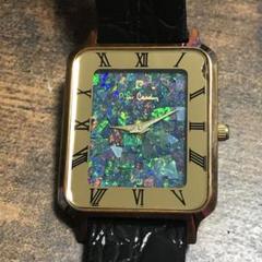 美品【used】TDオーストラリアンオパールクォーツドレスウォッチ 1円～【稼働】デザインタイム DESIGNTIME オーストラリアン