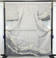 D148 夏着物　訪問着　枝垂れ花模様　紗　正絹　極美品 楽天市場】正絹 絽 訪問着の通販