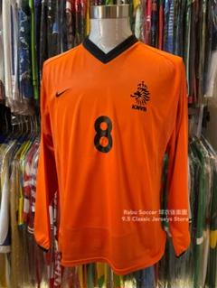オランダ代表 00/01 ホーム ユニフォーム #8 デイビッド 長袖 オランダ代表 00/01 ホーム ユニフォーム #8 デイビッド 長袖