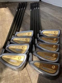 ホンマ　NEW BIG-LB H&F 9本　金モグラ　K24/K18 刻印有り ホンマNEW BIG-LB H&F 9本金モグラK24/K18 刻印有り