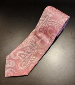 新品　COMME CA MEN ペイズリーネクタイ