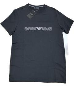 【美品】EMPORIO ARMANI ブラック 半袖Tシャツ M エンポリオアルマーニ Tシャツ 半袖/カットソー トップス メンズ