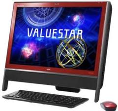 NEC デスクトップPC VALUESTAR VN770 レッド モニタ一体型のサムネイル