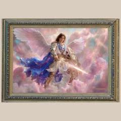 油絵   天使 Amazon.co.jp: 開運風水絵画風ヒーリングアート天使エンジェルNo