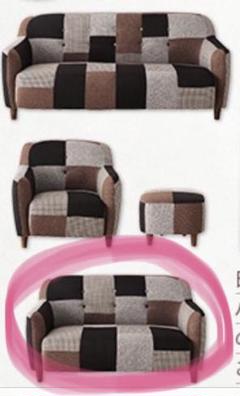 【週末SALE】2人掛けソファー♡2wayローソファー