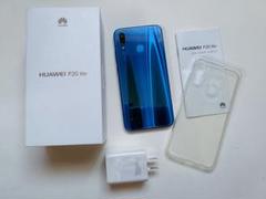 HUAWEI スマートフォン 本体 ブルー