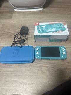 Nintendo Switch Lite ターコイズ　ケース　カバー付き　美品