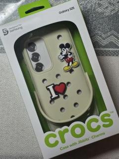 S25 ケース ミッキー　crocs　即日発送