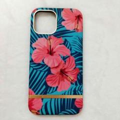 Richmond＆Finch iPhone 12ProMax 花柄 ハイビスカス