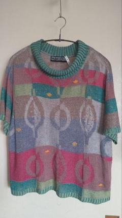 M.&KYOKO カラフル起毛ジャガードセーター/MEN'S 新品タグ付き
