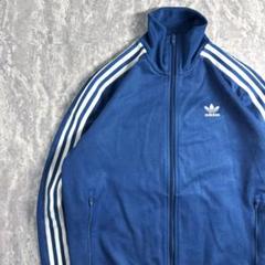【希少】adidas トラックジャケット ベッケンバウアー ブルー L 青
