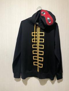 GINTAMA パーカー Mサイズ 黒 大銀魂展 銀魂._Lサイズ_MADAO ジップパーカー/BLACK | 公式グッズ・公式