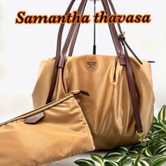 サマンサタバサ Samantha ショルダーバッグ トートバッグ 大容量 ポーチ