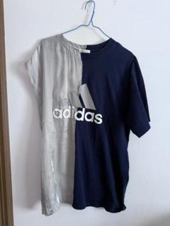 お値下げ中 ☆Yeah right adidas 半袖 Tシャツ リメイク お値下げ中 ☆Yeah right adidas 半袖 Tシャツ リメイク - メルカリ