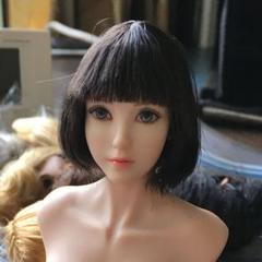 B195 1/6 フィギュア用 ヘッド 植毛タイプ アクセサリー 交換用 白肌 B155 1/6 フィギュア用 ヘッド 植毛タイプ アクセサリー 交換用