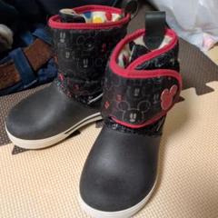 crocs ミッキーマウス柄 ウィンターブーツ(子ども用)