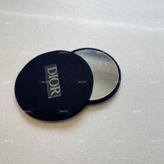 週末SALE⭐️ Dior ノベルティ 両面ミラー Christian Dior - 【新品未使用】ディオールノベルティミラー