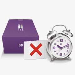 BTS MERCH BOX 9 目覚まし時計　※トレカ付き BTS MERCH BOX #9 目覚まし時計