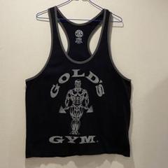 【レア 未使用】GOLD'S GYM ゴールドジム復刻版レトロバッグ Gold's Gym ゴールドジム 新品未使用 タンクトップ 黒の通販 by