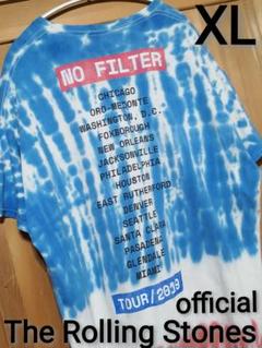 ローリング・ストーンズ　XLサイズ両面ブリントTシャツ　ボックスシルエット