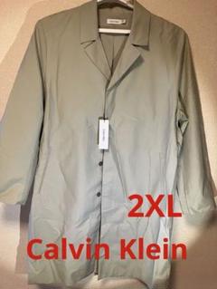 ⑤Calvin Klein⭐️2XL 新品 ステンカラーコート