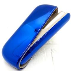 ●アイコス イルマ i ケース iqos iluma用 ハードケース 鏡面 青K
