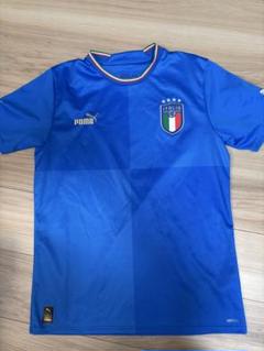 タグ付未使用品★プーマジャージ サッカーイタリア代表公式 バイカラー ビッグロゴ プーマ サッカーイタリア代表 コットントラックジャケット