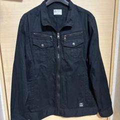 【古着】CREATE BAREFOOT ブラック ジャケット LL
