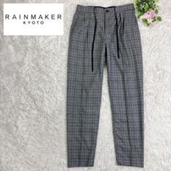 RAINMAKERレインメーカー　グレンチェックイージースラックス　XLサイズ