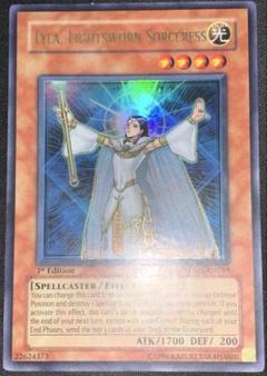 遊戯王 ライトロード・マジシャン ライラ　英語版　1st レリーフ　美品 遊戯王 ライトロード・マジシャン ライラ（レリーフ） 英語版1st