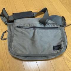 LUGGAGE LABEL グレー ショルダーバッグ
