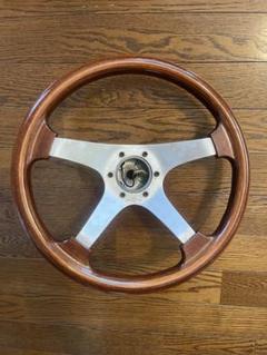 personal パーソナル350mm ウッドステアリング車種不明ボス付き