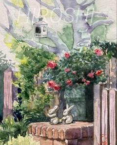 水彩画 八ヶ岳 松村淑夫 水彩画 八ヶ岳 松村淑夫