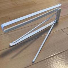 ホワイト折りたたみ式スタンド