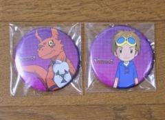 デジモンテイマーズ Blu-ray特典 缶バッジ タカト ギルモン デジモンテイマーズ Blu-ray特典 缶バッジ タカト ギルモン