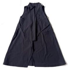 【日本製】芽風 センソユニコ 変形 ドレープ アシメ チュニック ポケット付 日本製】芽風 センソユニコ 変形 ドレープ アシメ チュニック