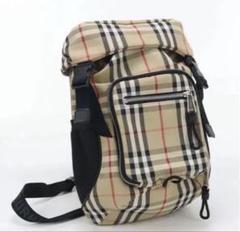 バーバリー BURBERRY ボディバッグ メンズ ヴィンテージチェック