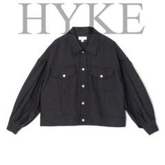 HIKE（ハイク）バルーンスリーブジャケット 美品 3/30までの出品 2025年最新】hyke ハイク バルーンスリーブデニムジャケットの