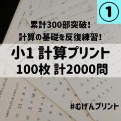 【小1プリント100枚】入学準備、かずドリル、とけい、おかね、公文、ピグマリオン