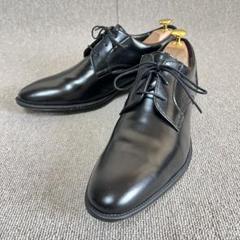 未使用品級✨MA-JI MASATOMO プレーントゥ 黒 レザー 25.0㎝