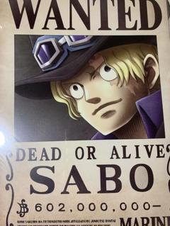 ONE PIECE ワンピース 特大ポスター 手配書 非売品