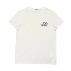 ゆみりん様　 モンクレール Tシャツ デカロゴ　デカワッペン　ホワイト　白 ゆみりん様 モンクレール Tシャツ デカロゴ デカワッペン