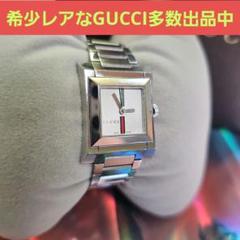 ⭐【超美品希少】グッチ111Lシェリーラインスクエア腕時計(稼働品)