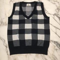 美品✨ラコステ 春物ニットベスト