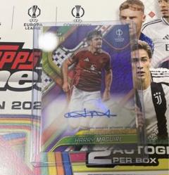 topps finest HARRY MAGUIRE 199シリ　サインカード