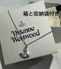 ほぼ未使用　Vivienne Westwood REINAオーブロゴネックレス ☆vivienne westwood☆REINA オーブロゴ クリスタル ネックレス