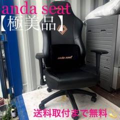 取付無料！Andaseat phamtom3 人間工学ブラックオフィスチェア✨
